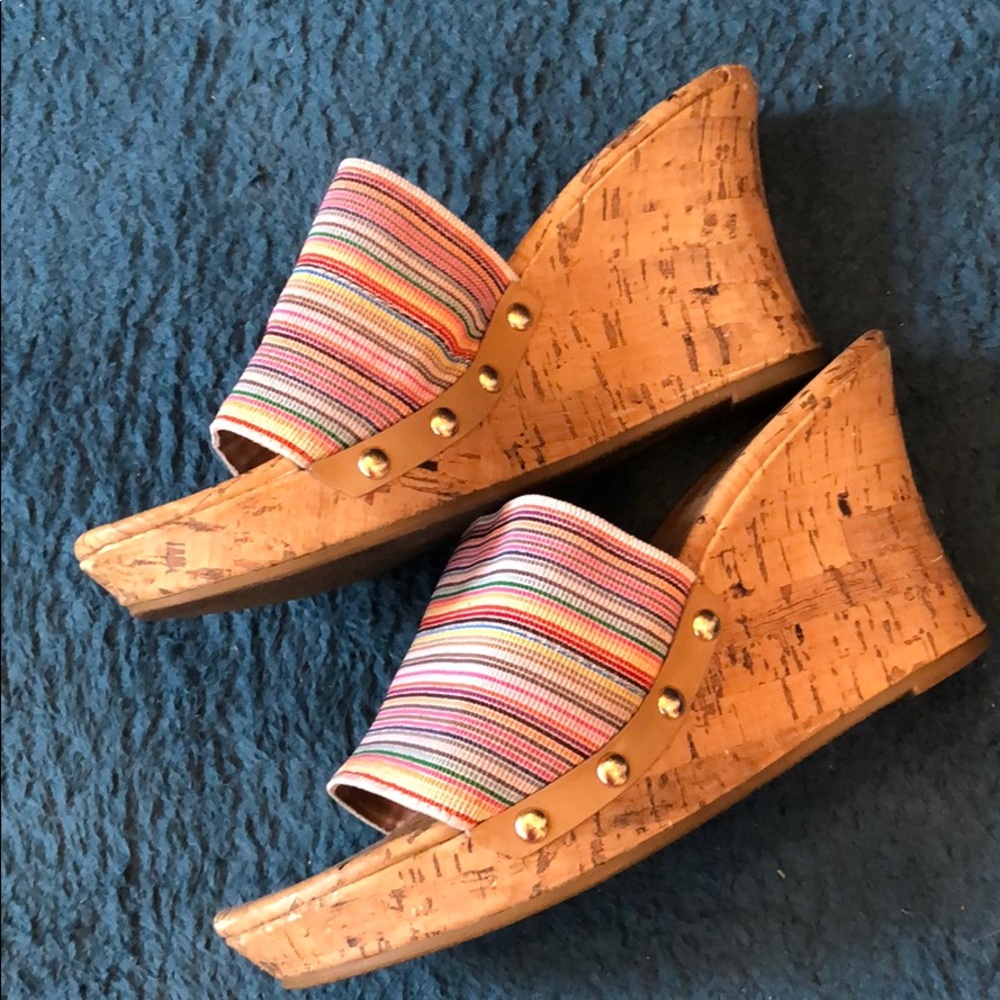 Arizona Jean rainbow color wedge